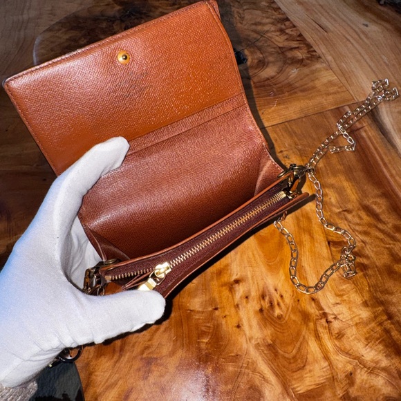 Louis Vuitton vintage compact billet wallet or Crossbody 1995 - Picture 7 of 17